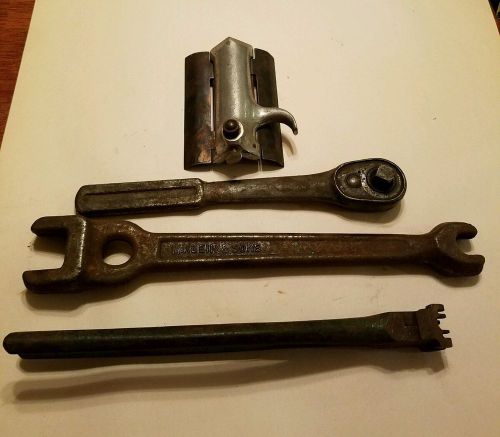 Antique linesman tools, m.klein&amp;sons wrench, wire strippers for sale