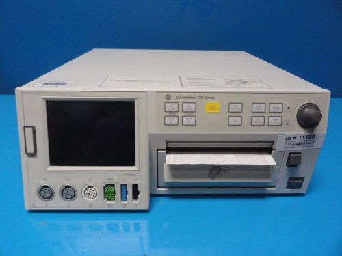 GE 0128C Corometrics 120 Series Fetal Monitor (2 x US, UA, FECG, SpO2 NBP) 11128