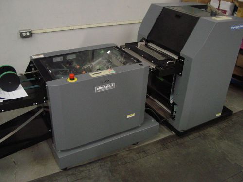 DUPLO DSF2000 &amp; DBM120SS AUTOMATED DIGITAL BOOKLETMAKER SYSTEM SUPER  LOW USAGE