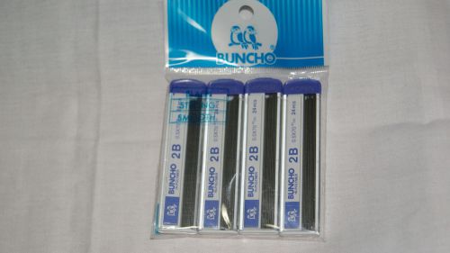 Pencil Lead 2B Grade Hi-Polymer by Buncho For 0.5mm Mechanical Pencil Refill