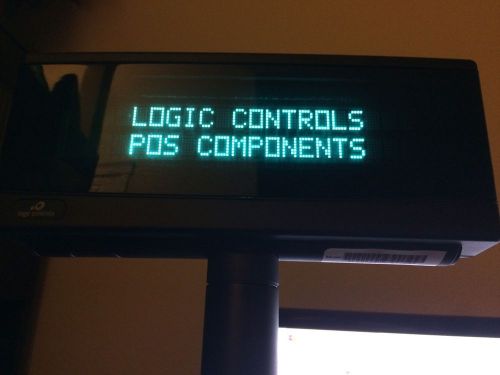 Logic Controls LD9900U-GY-CM Retail Pole Customer Display - USB