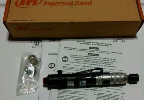 Ingersoll rand air screwdriver model 1rpnc1 *brand new* retail box and all docs. for sale