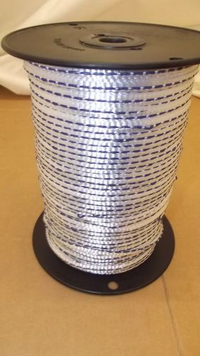 1/4&#034; x 860&#039;  400# tensile polyester detectable pull tape, mule tape, webbing for sale