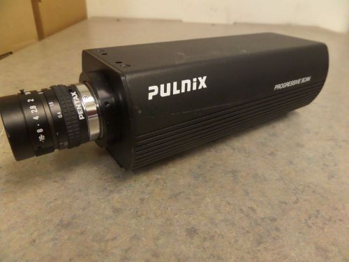 Pulnix  Progressive Scan   Camera with Pentax  25mm 1:1.4 TV Lens