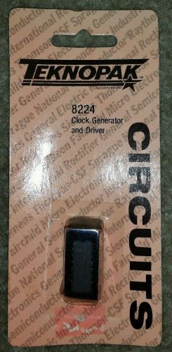 New teknopak 8224 clock generator and driver circuit free shipping us seller for sale