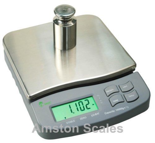 Amston scales 500 gram x 0.1 gram / 1.1 lb mid resolution digital bench balance for sale