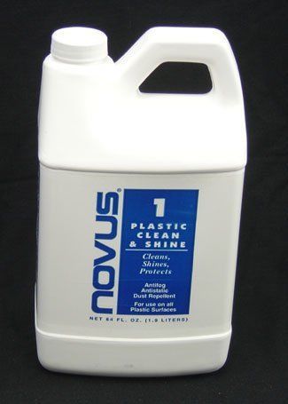 NOVUS PC-108 Plastic Clean &amp; Shine - 64 oz.