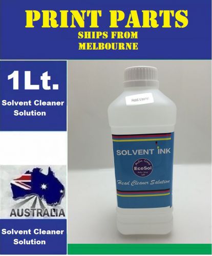 Solvent base printer head cleaning solution solvent ink 1 lt. for sale