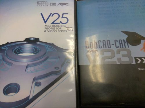 BobCAD-CAM v25 Mill Software including training videos