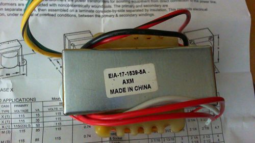 1  TRIAD MAGNETICS N68X ISOLATION TRANSFORMER  EIA-17-1539-5A shortwave radio