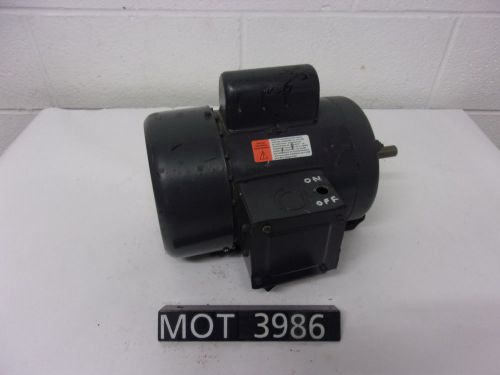 Dayton .75 hp 6k478ba 56 frame single phase capacitor start motor (mot3986) for sale
