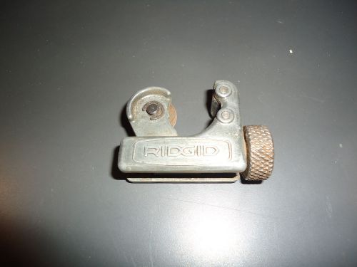 Ridgid ~ 104 Mini Tube Cutter ~ Vintage ~ free s/h in usa