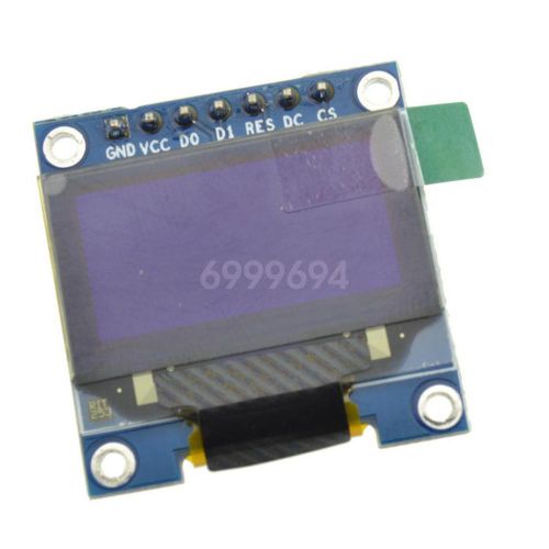 Blue 0.96 SPI I2C IIC Serial 128X64 OLED LED Display Module SSD1306 For Arduino