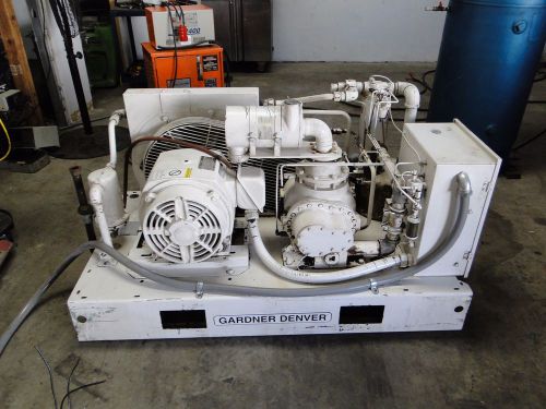 Gardner denver electric screw rotary air compressor 25hp auto sentry s for sale