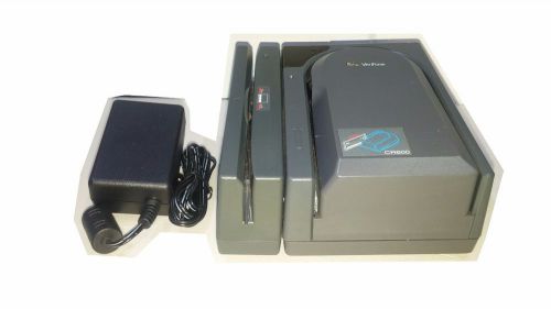VeriFone CR-600 Check Reader (CR600) &amp; Magnetic Strip Reader MSR 300