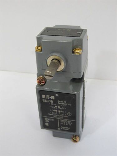 Eaton E50RB, Limit Switch Receptacle