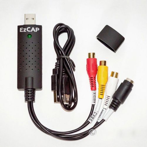 EzCAP DC60+ v3.1C USB 2.0 VIDEO CAPTURE CARD, XP/Vista/Win7/8 - HD VIDEO TO YT