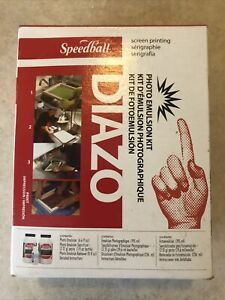 OPEN BOX - Speedball DIAZO Photo Emulsion Kit for Screen Printing (5592)