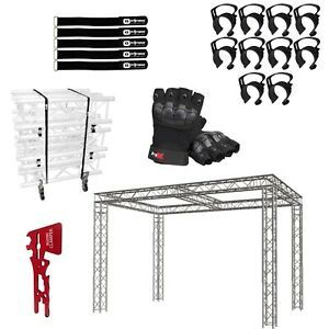 Global Truss 10&#039;x20&#039;x10&#039; Center Beam Trade Show Booth with Accessories