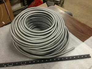 Northern Cables Inc. 14/2 Solid W /Ground Metal Clad Aluminum 14 AWG Approx 200&#039;