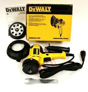 NEW (open box) DeWALT DWE6401DS 5&#034; Variable Speed Disc Sander w/ Dust Shroud