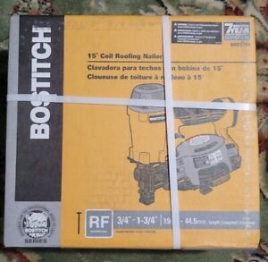 Bostitch 15-Degree Pneumatic Roofing Nailer Model #BRN175A New In Box