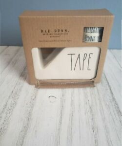 Rae Dunn Ceramic “TAPE” Dispenser BRAND NEW!