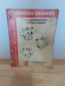 Tecumseh Engines 3-10 HorsePower And 4 Cycle Engines manual