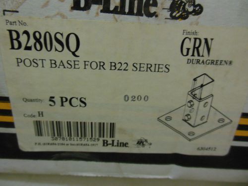 B-Line B280SQ square unistrut foot