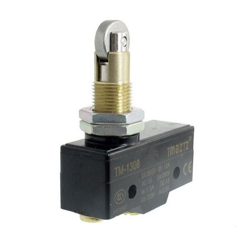 Tm-1308 parallel roller plunger actuator momentary micro limit switch for sale