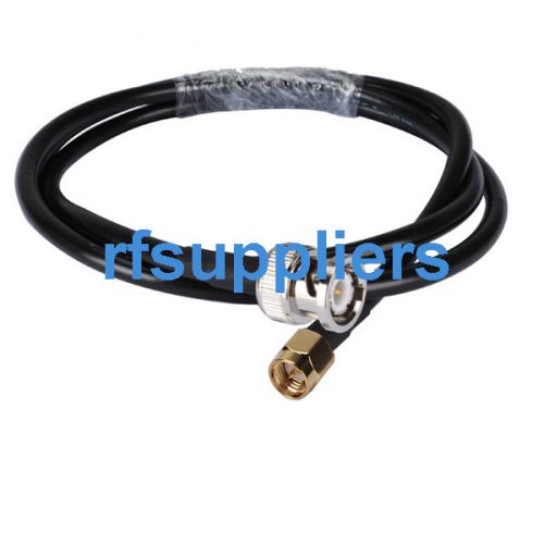 10x RF assembly BNC Plug to SMA Plug RG58 jumper cable 10-60cm