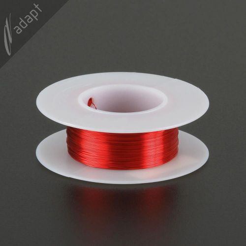 31 awg gauge magnet wire red 250&#039; 130c solderable enameled copper coil winding s for sale