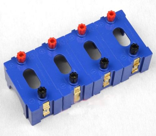 Four D Battery Holder Snap Together Series or Parallel Connection