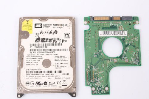 WD WD1000BEVS-60LAT0  2,5 SATA HARD DRIVE / PCB (CIRCUIT BOARD) ONLY FOR DATA