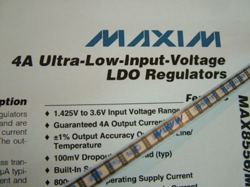 Smt smd maxim 8557e ( lot of 60 pcs )  thin qfn   ultra low input v regulator for sale