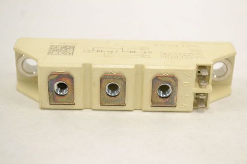 Semikron skkt 57/14e semipack 1 diode thyristor module 1400v-ac 60a amp b305356 for sale