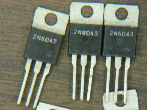1 Lot of 200 NPN Darlington Transistor 2N6043.  New