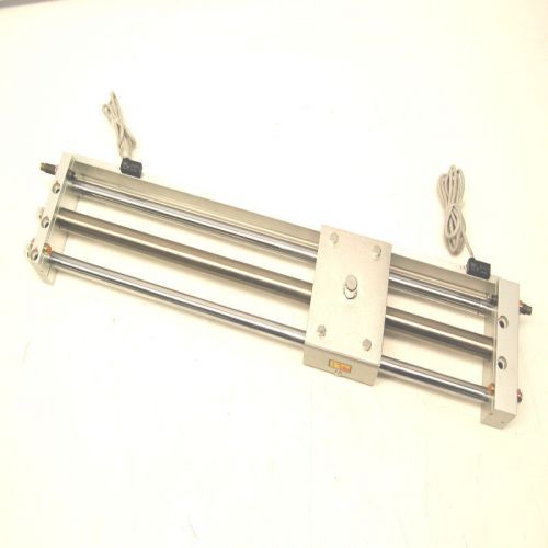 Smc cy1l15h-400b-a73l rodless magnetically coupled cylinder w/2 d-a73 switches for sale