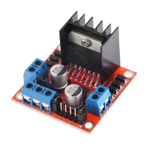 Dual h bridge dc stepper motor drive controller board module arduino l298n ww for sale