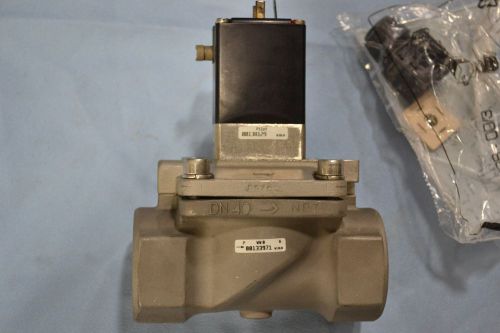 Burkert 5282 00456930, electric solenoid valve, 2-way, 1-1/2&#034; npt for sale