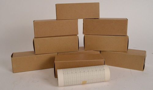 Lot of 10 new varian 4a chart roll recorder paper for sale