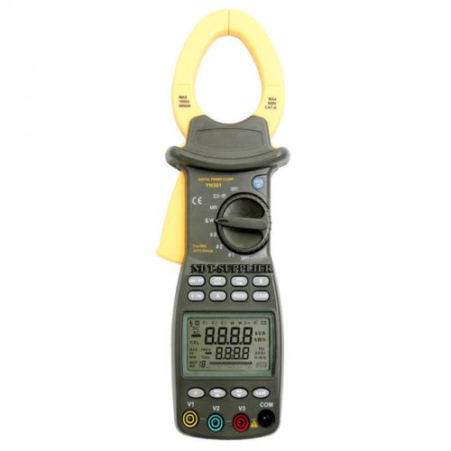 New three phase digital power clamp meter multimeter with pc rs-232 interface for sale