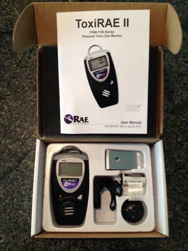 Rae systems toxirae ii ph3 personal gas monitor for sale