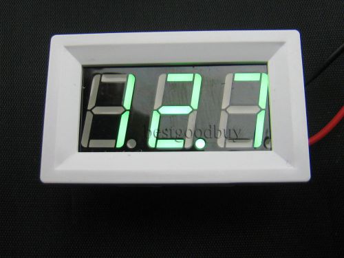 DC 3.2-50V Digital voltmeter volt panel meter voltage Monitor gauge Measurement