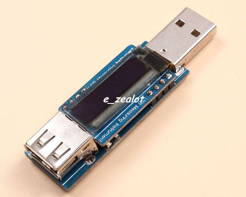 ICSC007A Perfect OLED USB Amperemeter Voltmeter Power-meter Capacitance-Meter