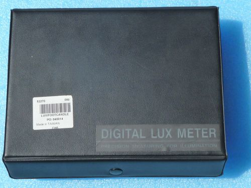 Ins dx-200 illumination high accuracy selectable lux &amp; ft-cd meter for sale