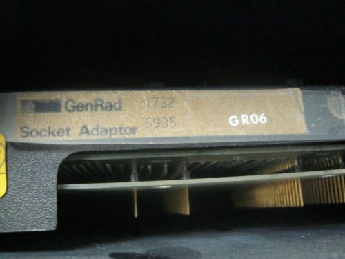 GenRad Model: 1732 GR06 Socket Adapter. &lt;