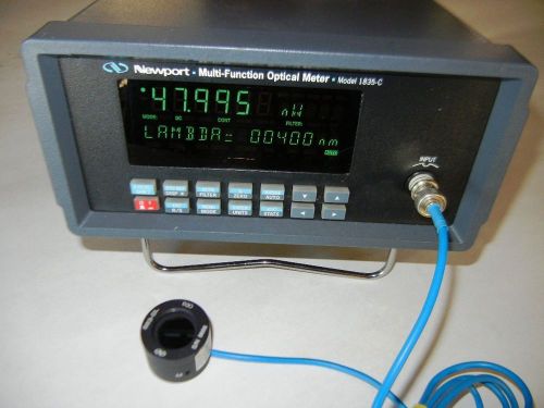 Newport 1835-C Optical Power Meter With 818-SL Detectors, &amp; Calibration Module