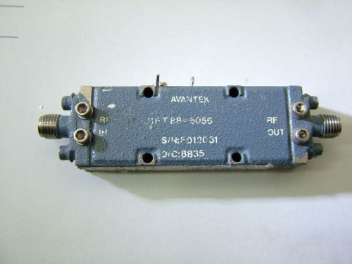 RF AMPLIFIER 4GHz - 8GHz HIGH GAIN 45db AVANTEK BFT-88-6056    ~
