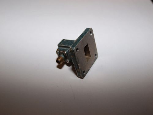 WR-62 Waveguide to SMA Transition